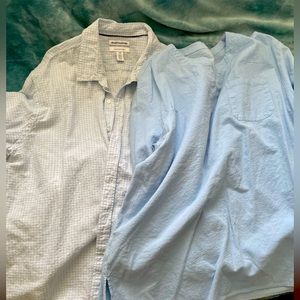 Two (2) Man Cotton Shirts (XXL)